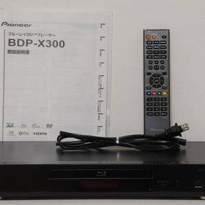 【即決・送料無料】Pioneer BDP-X300(B) パイオニアの音質専用設計モデル 高音質・高画質 BD/DVDプレーヤー 純正リモコン RC-937DV 付属