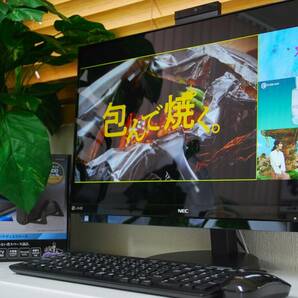 ★☆ 23.8型フルHD Lavie desk all in one / 4チューナー3波TV & ハイレゾ / 4TB(超高速SSD＋HDD) /Corei7/16GB/Office/Blu-ray/g787☆★の画像8