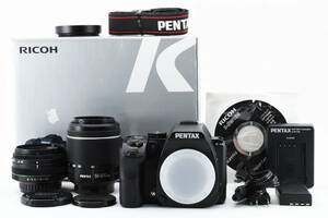 ■ 黒死病対策済み・美品 ■ ペンタックス PENTAX K-S2 ダブルズームキット　A426S393S1105DH C238