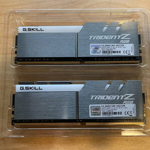 G.SKILL TRIDENTZ RGB DDR4-2666MHz 16GB (8GB×2枚キット) F4-2666C18D-16GTZRの画像3