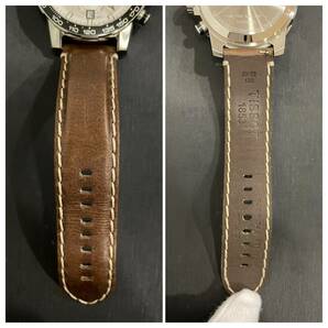 G「20171」TISSOT ティソ T125617A 腕時計 クロノグラフ デイト 箱付き 1853の画像7