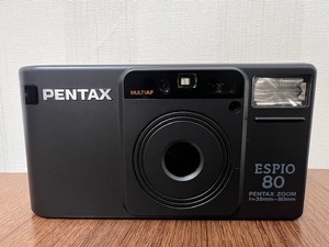 大「8173」PENTAX ペンタックス ESPIO 80 フィルムカメラ 通電のみ確認済