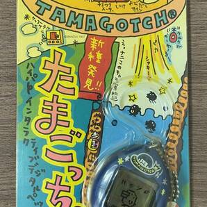 大G「19778」BANDAI バンダイ 新種発見!! たまごっち 青 ブルー 携帯ペット 電子玩具の画像1