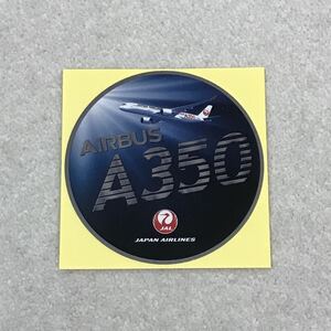 JAL AIRBUS A350 ステッカー 　日本航空 エアバス シール 非売品 就航記念　④