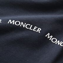 送料無料 33 MONCLER モンクレール 8D00009 8390T ネイビー クルーネック 長袖 Tシャツ カットソー size L_画像2