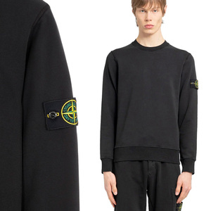 送料無料 32 STONE ISLAND ストーンアイランド 801563051 A0029 ブラック トレーナー スウェット size M