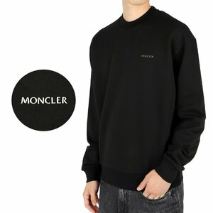 送料無料 55 MONCLER モンクレール 8G00019 80451 ブラック トレーナー スウェット size XXL