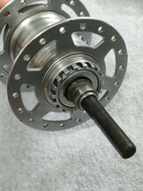 SHIMANO【内装3段 INTER3 2021年製】自転車 部品 中古 後輪ハブ ハブ軸 （36穴　軸長182mm）Vivi 変速動作確認済　シマノ　パナソニック TJ_画像5