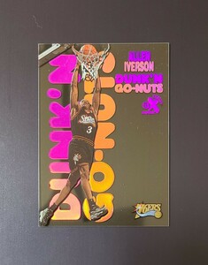 1998-99 EX Century Skybox ALLEN IVERSON DUNK'N GO-NUTS ACETATE