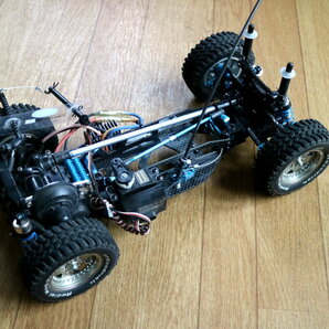 TAMIYA（タミヤ）DF-03ra/タイヤ・ホイール他/中古/ラジコンカー/RC/ダークインパクト/の画像4