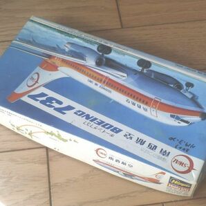 未組立【南西航空/ボーイング７３７（１/２００スケール・懐かしのパッケージ）】ハセガワ（Ｈasegawa）の画像2