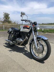 エストレヤ カスタム 自賠責1年付　乗って帰れます。　sr400 w650 250tr エストレア