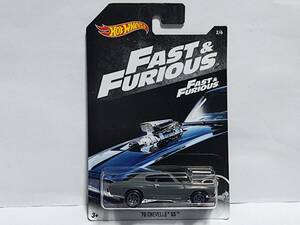 Hot Wheels Fast & Furious-'70 CHEVELLE SS [FKF07] /ホットウィール/ワイルド・スピード/CHEVY/シェビー シェベル/テーマ アソート