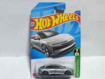 Hot Wheels HW GREEN SPEED-Lucid Air (Silver) [[HCT24-M7C5] /ホットウィール/グリーン スピード/ルシード エア_画像2