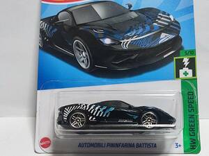 Hot Wheels HW GREEN SPEED-AUTOMOBILI PININFARINA BATTISTA (Black) /ホットウィール/グリーン スピード/ピニンファリーナ バッティスタ