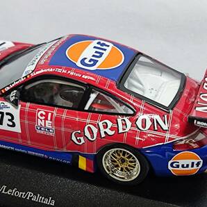 MINICHAMPS 1/43 Porsche 911 GT3 RSR Gordon-Team Gulf #73 1000km Spa 2005 [400056473] /ミニチャンプス/PMA/ポルシェ/ゴードン ガルフの画像9