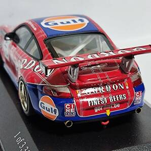 MINICHAMPS 1/43 Porsche 911 GT3 RSR Gordon-Team Gulf #73 1000km Spa 2005 [400056473] /ミニチャンプス/PMA/ポルシェ/ゴードン ガルフの画像8