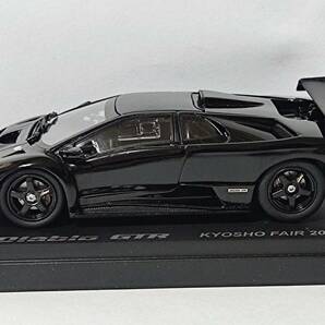 KYOSHO 1/43【フェア特注 1008台限定】Lamborghini Diablo GT-R (Black) [03215BK] /京商/ランボルギーニ ディアブロ GTR ブラックの画像5