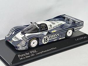 MINICHAMPS 1/43 Porsche 956L BOSS #18 24h Le Mans 1983 [430836518] /ミニチャンプス/ポルシェ ボス/ル・マン24時間/24 HEURES DU MANS