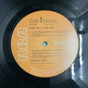 UK RCAオリジナル美盤 Hark! The Village Wait / Steeleye Span 名作1stの画像3