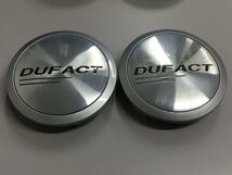 DUFACT アルミホイール用 センターキャップ 中古 4個 P240413B_画像3