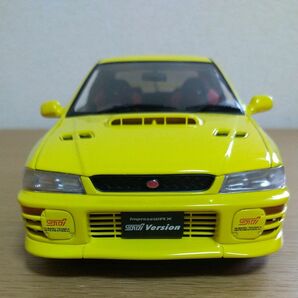  1/18 AUTO art 76611 SUBARU impreza WRC TYPE R Yellow