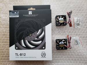 THERMALRIGHT TL-B12　OMEGA TYPHOON CFZ-4010L　二個　中古同作品