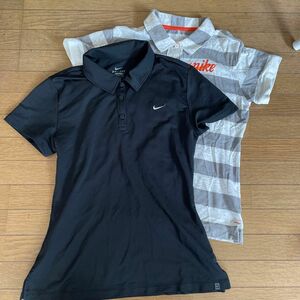 NIKE GOLF DRY FIT ポロシャツ　2点セット　春夏 ゴルフ 速乾