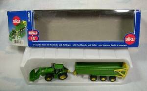 siku 1/87 scale METALL front loader . trailer (1843)