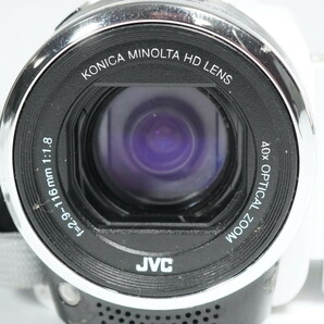 JVC Victor Everio GZ-E265-W ホワイト 動作OK 1週間保証 /9843の画像3
