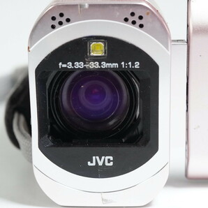 JVC Victor Everio GZ-V570-N ピンク 動作OK 1週間保証 /9877の画像3