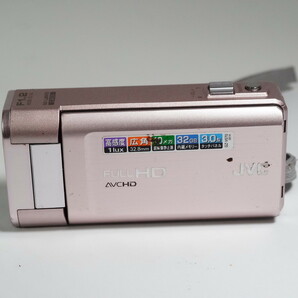 JVC Victor Everio GZ-V570-N ピンク 動作OK 1週間保証 /9877の画像6