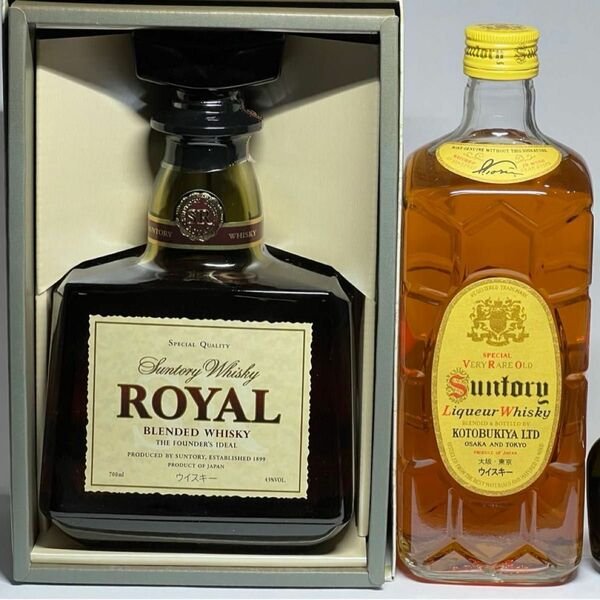 SUNTORY サントリー ローヤル ROYAL、角瓶復刻版 ウイスキー