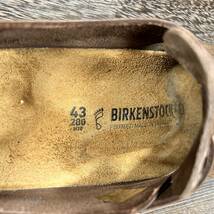 ◆BIRKENSTOCK◆ 43(27.5〜28.0相当) ビルケンシュトック　ロンドン　スエード　メンズ　靴　くつ　中古　宅急便　即決_画像8