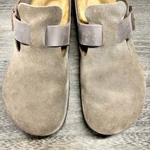 ◆BIRKENSTOCK◆ 43(27.5〜28.0相当) ビルケンシュトック　ロンドン　スエード　メンズ　靴　くつ　中古　宅急便　即決_画像9