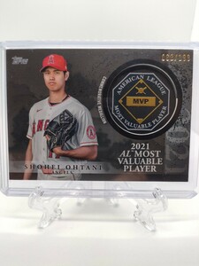 【199シリ】大谷翔平、2021年ア・リーグMVPメダリオン - 2023 Topps Update #MVP-SO AL MVP Medallion /199