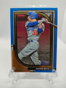 【150シリ】ムーキー・ベッツ - 2021 Topps Museum Collection #40 ～大谷翔平選手とドジャースで最強MVPトリオを形成～