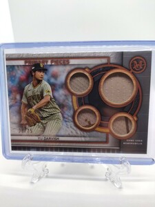 【75シリ】ダルビッシュ有 - 2023 Topps Museum Collection #SPPPQR-YD /75 ～大谷翔平の良き先輩レジェンド～