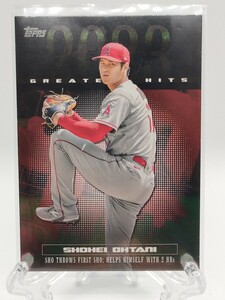 【299シリ☆最新2024】大谷翔平 - 2024 Topps Series 1 2023 Greatest Hits #23GH-14 Black Parallel /299