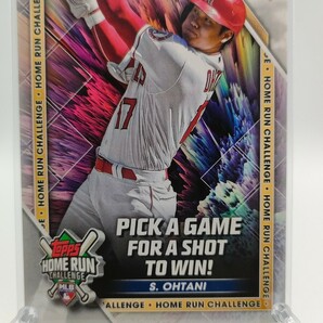 【インサート】大谷翔平、ホームランチャレンジ（スクラッチ前）- 2023 Topps Series 1 #HRC-30 Home Run Challengeの画像1