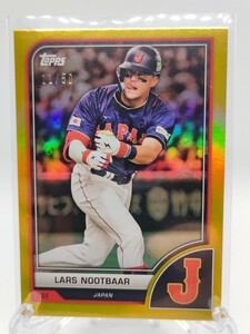 【50シリ／Gold Rainbow】ヌートバー、ペッパーミル - 2023 Topps WBC #57 ～大谷翔平選手とWBCで共闘～