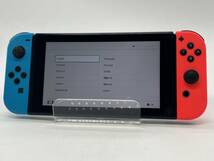 ☆初期化済み☆ #I059 任天堂 Nintendo Switch HAC-001 ニンテンドー スイッチ ゲーム機 中古 外装ジャンク_画像3