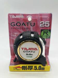 ◆未使用保管品◆ #I045 タジマ Tajima コンベックス 剛厚テープ5m×25mm 剛厚Gロック25 尺相当目盛付 スケール GAGL2550S