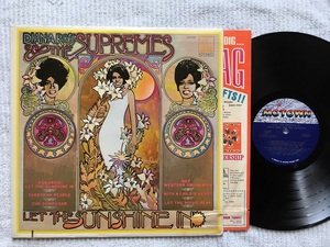 【送料無料・US盤LP】DIANA ROSS AND THE SUPREMES★「LET THE SUNSHINE IN」