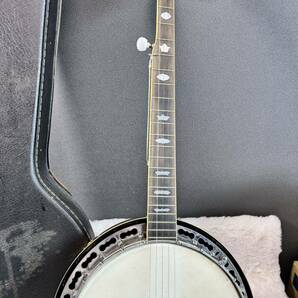 1円 バンジョー 5弦 弦楽器 Tenesy テネシー Banjo ハードケース付 現状品の画像3