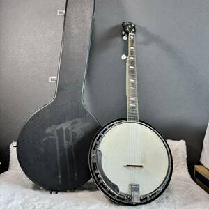 1円 バンジョー 5弦 弦楽器 Tenesy テネシー Banjo ハードケース付 現状品