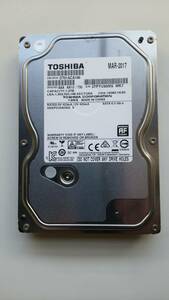 増設・交換用　SATA　内蔵HDD 3.5インチ 1000GB(1TB)　TOSHIBA【中古品】