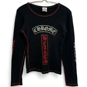 Chrome Hearts Vintage Gradient Long Sleeve T-Shirt Black Y2K Rare クロムハーツ ヴィンテージ ロンＴ 長袖Tシャツ 黒 レア
