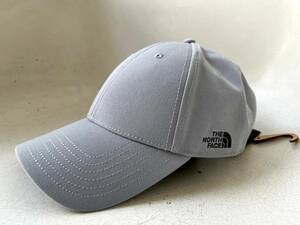 USA限定 正規品 日本未発売 The North Face ノースフェイス ロゴ刺繍キャップ 帽子 Unisex アジャスター調節可能 Grey