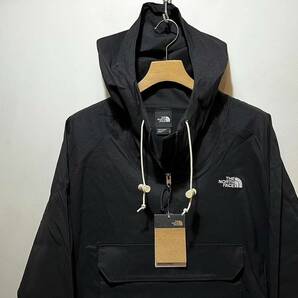 新品 正規品 USA限定 日本未発売 The North Face ノースフェイス US-L ストレッチ アノラックジャケット ナイロンジャケット BLACKの画像6